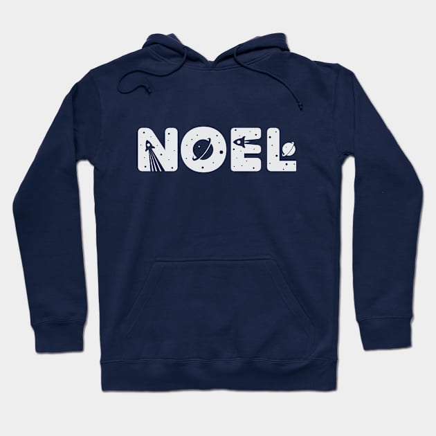 Noel MoonPatrol Hoodie by Mande Art